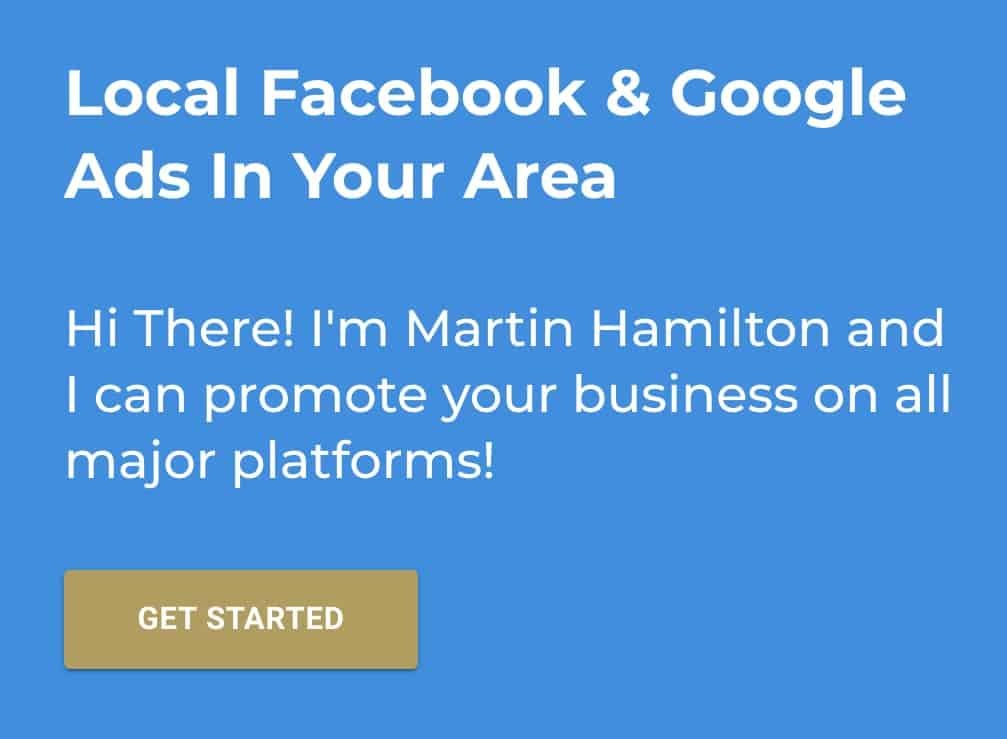Local Facebook and Google Ads In Your Area